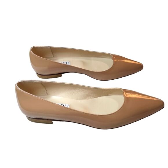 NWOT Pancaldi for Diane B. Made in Italy patent leather flat fashion shoe 7 - Picture 5 of 12